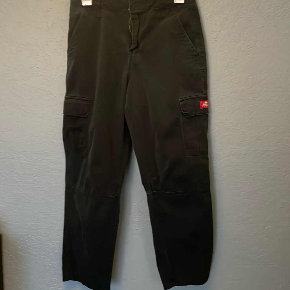 Black Cargo Dickies Pants with Pockets